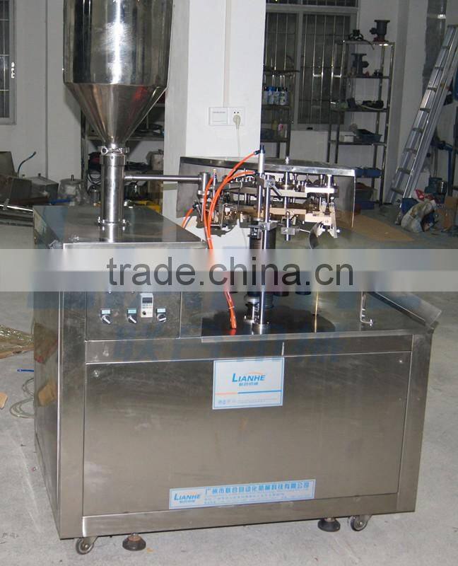 Chemical Cosmetic Facial Cleanser Beauty Cream Tube Filling and Sealing Machine