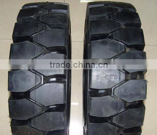 Solid forklift tire 14.00-20 , industrial tyre 1400-20