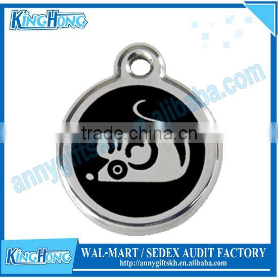 Best selling products china small metal pet tags