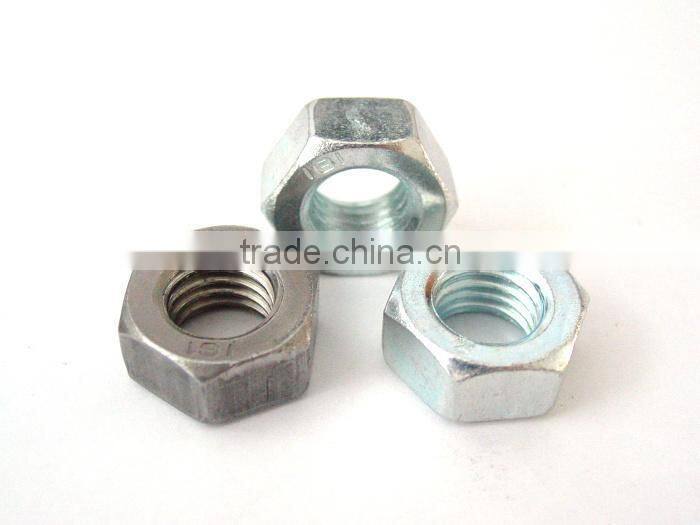 High quality Galvanized brass carbon steel hex head flange nut DIN6923