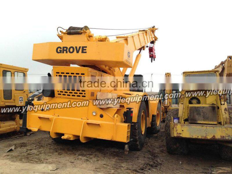 GROVE RT750 50 ton used rough terrain wheel crane