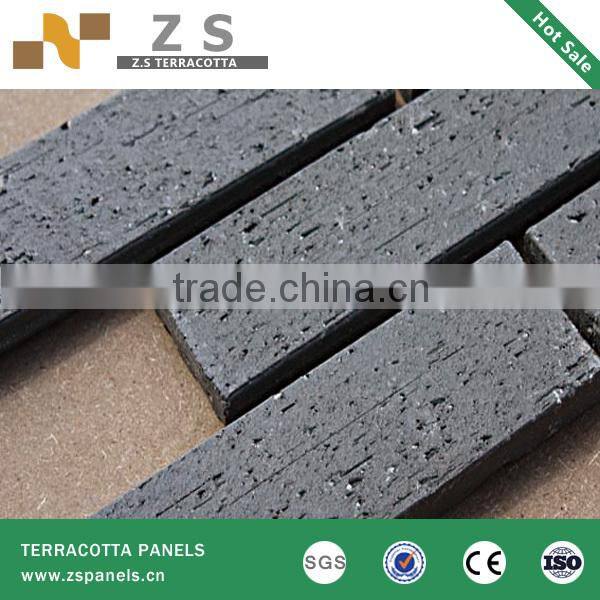 split tiles split tile split brick terracotta facade exterior wall tiles, terracotta red brick wall tile