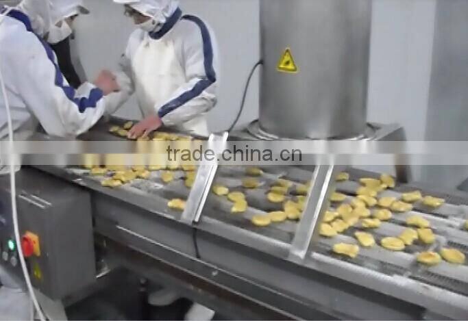 KFC Chicken meat patty nuggets frying machine
