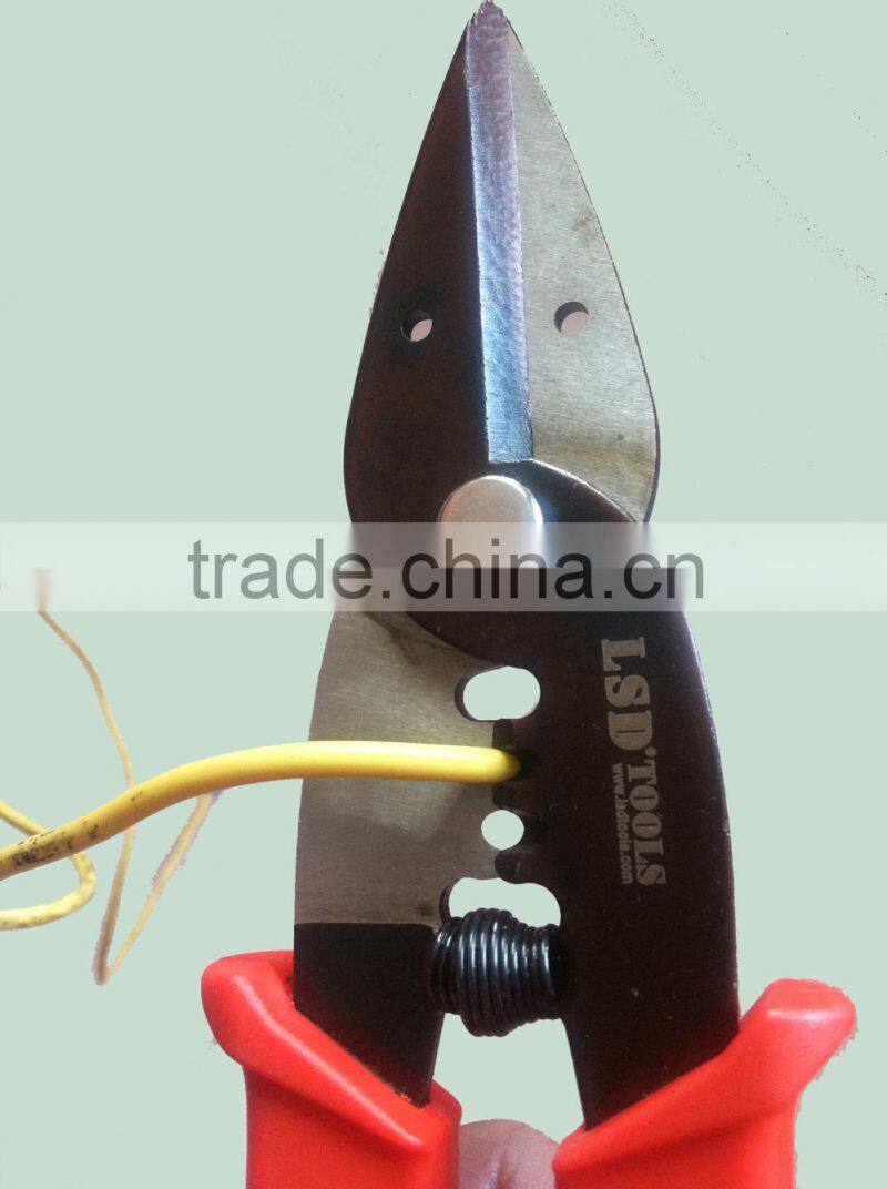 Wire Stripper and Cutter Mini pliers type multi purpose hand tool LS-104C