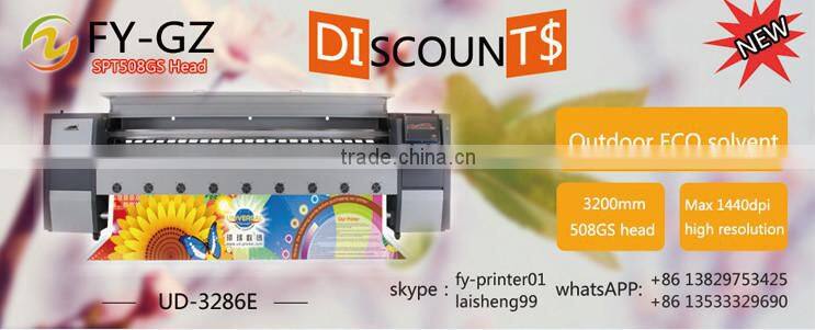 1440dpi Phaeton UD-3286E indoor outdoor banner printer