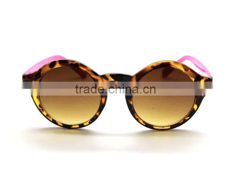 decorate round sunglass for girl