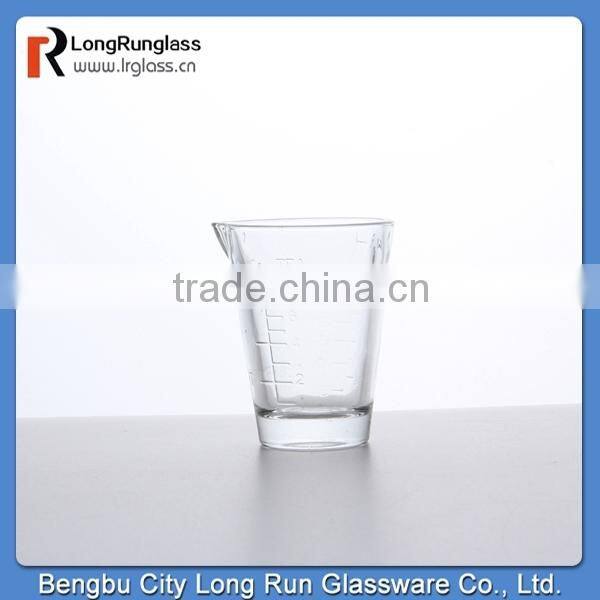 LongRun anhui supplier measuring wine glass clear tasting wine glass cup china manfacturer