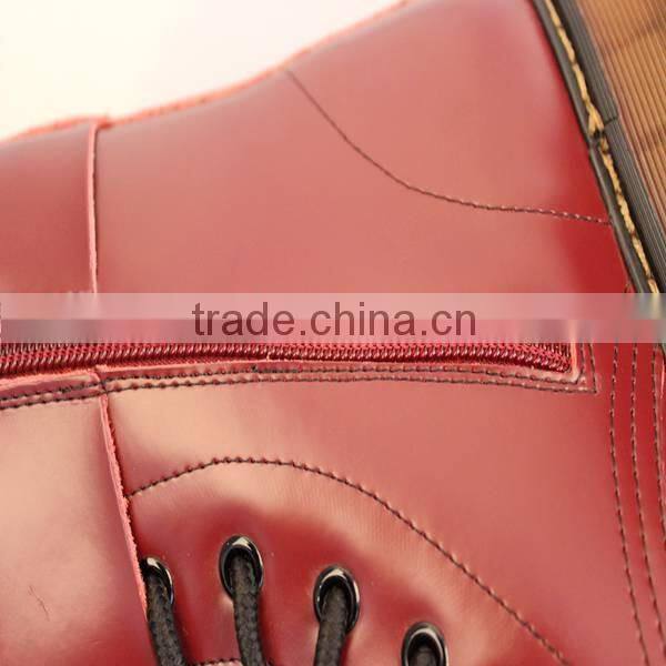 Cheap price fashion stylish martin boots high quality military leather boots