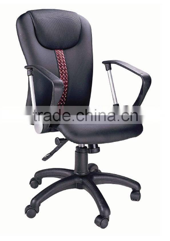 White color Racing office chair racing seat with special armrest and nylon base