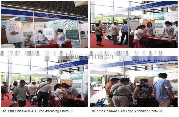 Film Coated white decorative acoustic S-Shaped Aluminum ceiling tiles