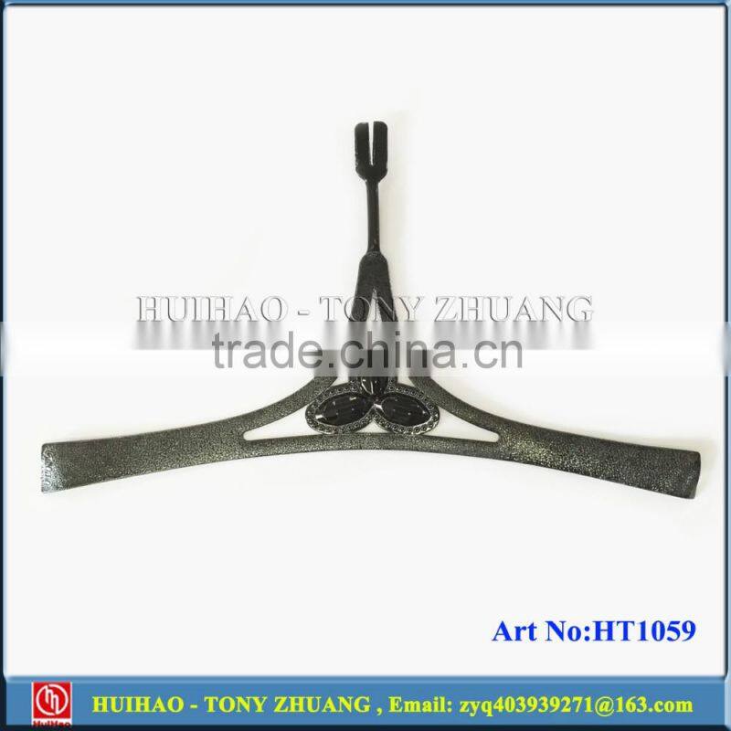 black color TPU decorative shoe vamp,flip flop clip for shoe making HT1108