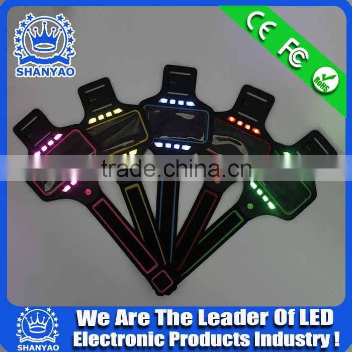 2015 Hot Selling Luminous Mobile Phone Arm Band
