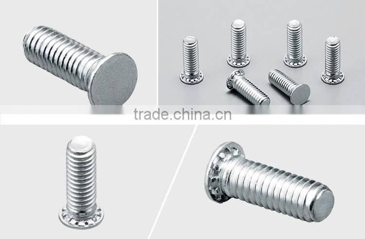 Factory flat head self clinching stud/self clinching screw for cabinet & sheet metal