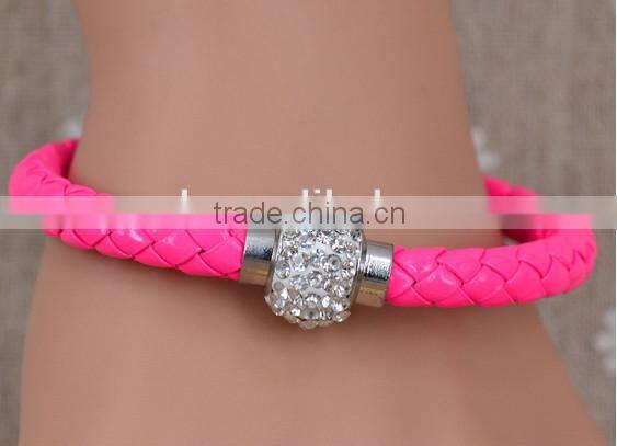 fashion Woven diamond bracelet