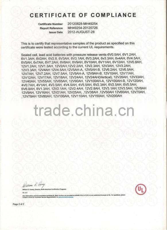 6v7ah Maintenance free deep cycle lead-acid battery for children's toy car