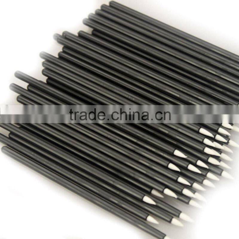 50Pcs Disposable Eyeliner Cosmetic Eye Liner Brush Makeup Tool Short Handle