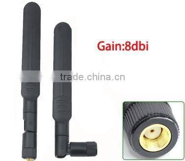 2.4g 5.8g 8dbi Dual Band wifi antenna with SMA connector