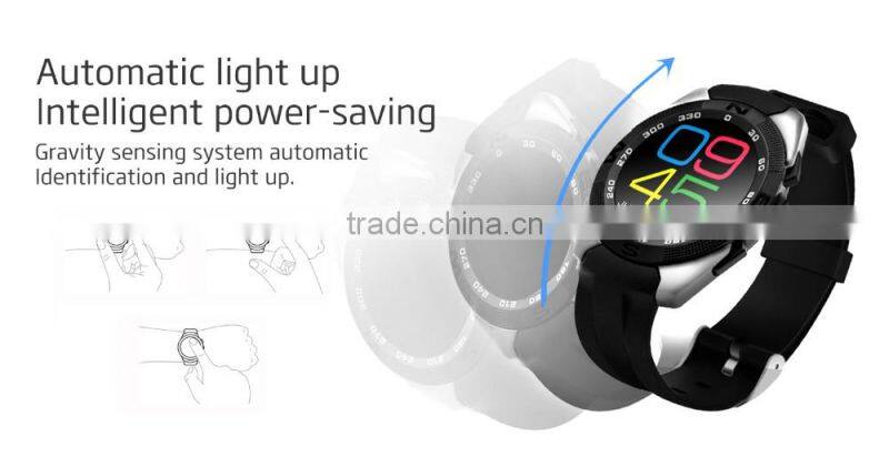 NO.1 G5 Smart Watch MTK2502 Heart Rate Monitor Fitness Tracker Call SMS Reminder Remote Camera for Android iOS