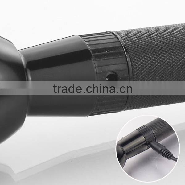 CREE High Brightness Rechargeable LED Torch Light with Adaptor