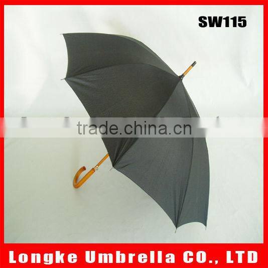 popular wooden shaft umbrella