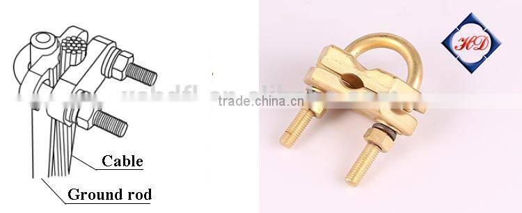 Ground U-Bolt Rod Clamp