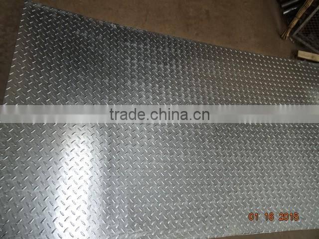 Checkered/Tear Drop Pattern Steel plate