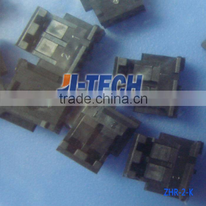 JST ZH series 2 pin 1.5mm pitch wire to board crimp style connector ZHR-2-K black housing