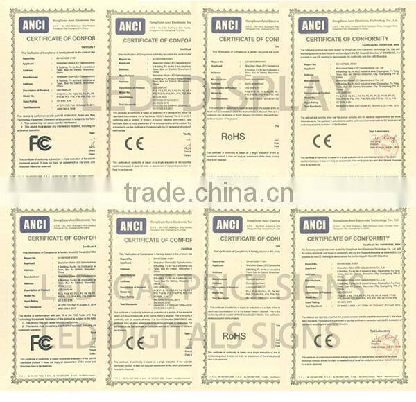 P20 led display module led display panel price outdoor advertising led display screen for transportation