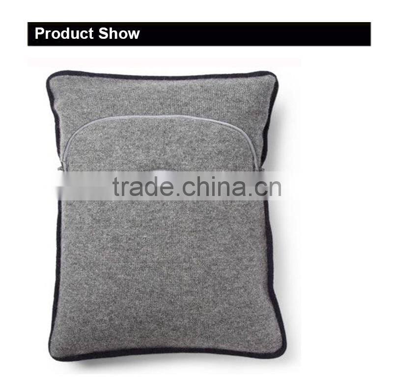 16FZTS04 high quality air travel set pillow cashmere