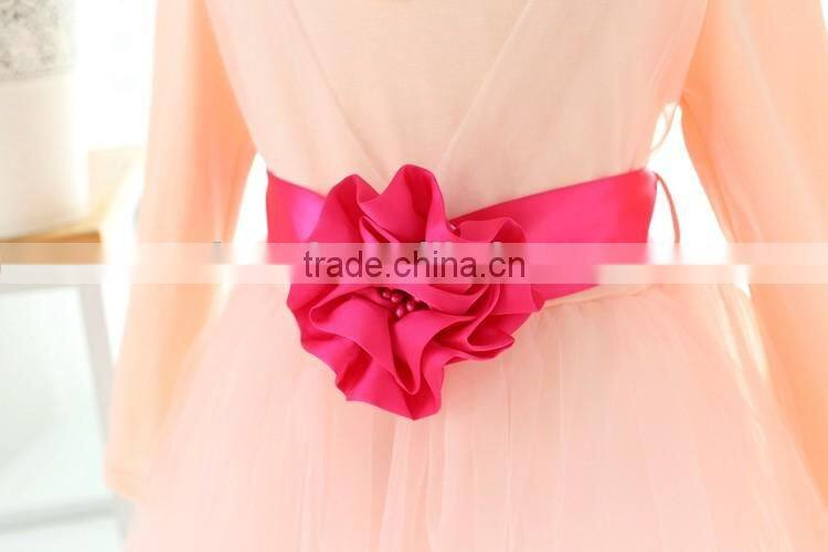 girls party dress white princess dress short party gown