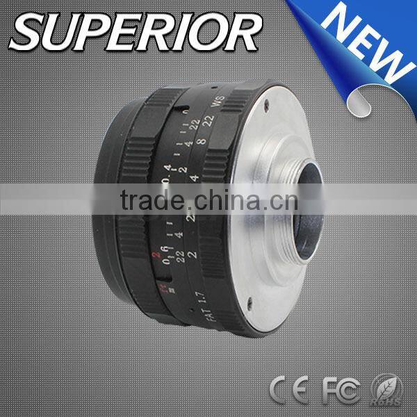 2015 best selling hot chinese products cctv lens 35mm projector lens ir filter manually iris cctv SLR Lens