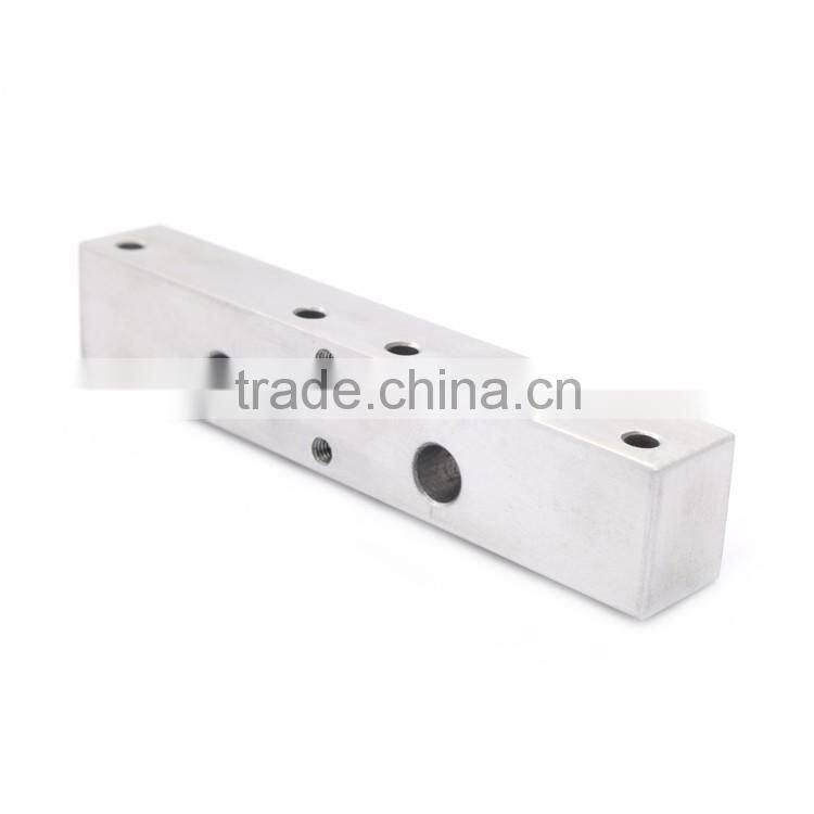 3D printer accessories MK8 double nozzle throat fixed block 87*16*13mm