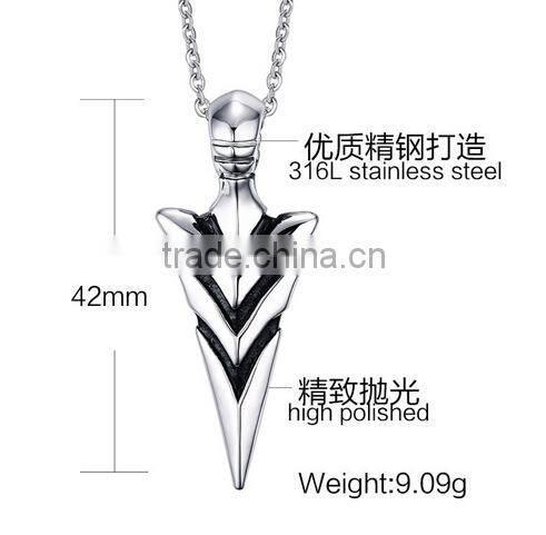 Japan and South Korea fashion jewelry personality trend Stainless steel pendant