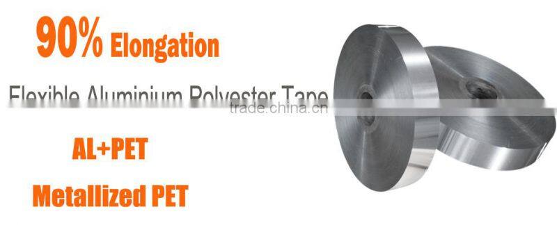 Flexible insulation film Aluminum PET Laminate Tape for Flexible Air Duct Materials