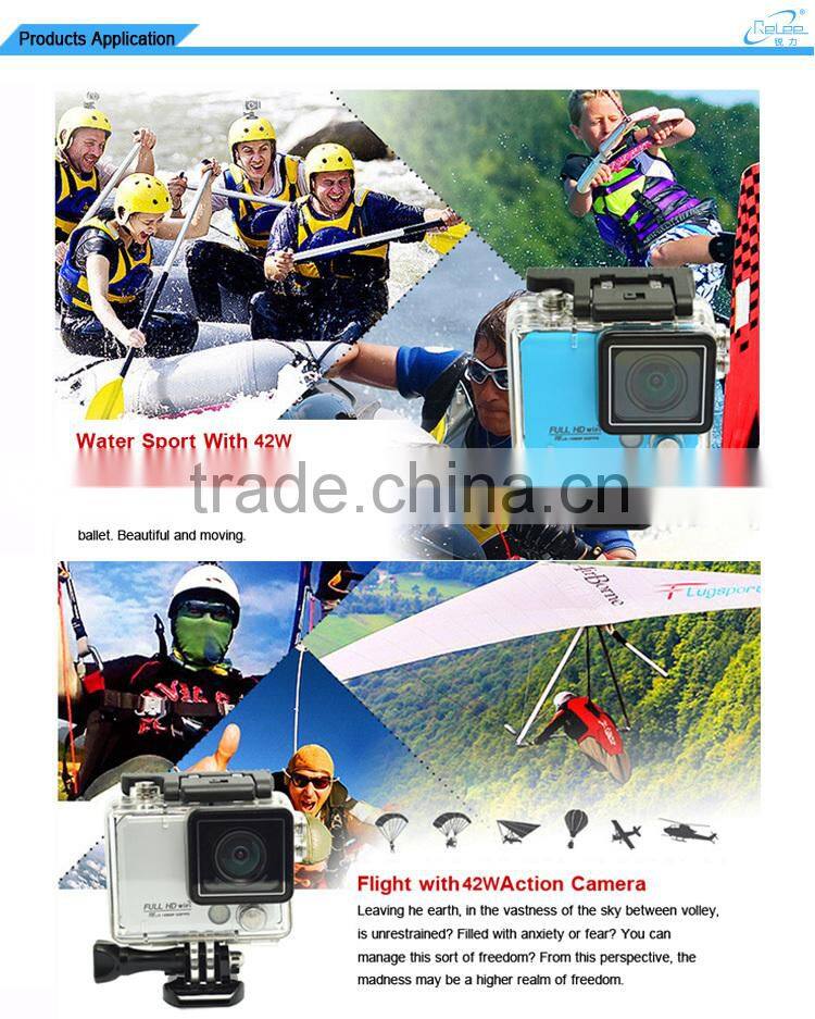 50 Meter waterproof high speed Ultra HD 4K WiFi Action Camera