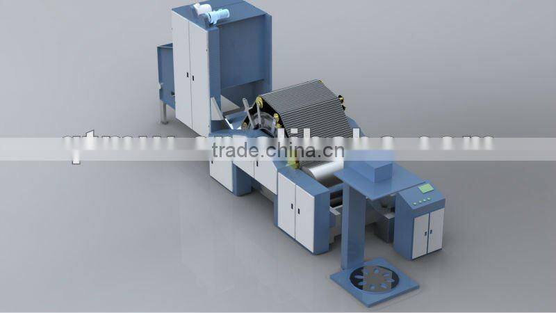 semi-worsted combination carding machine
