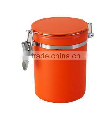 Tall Clear Plastic Preserving Jar With Wire Clamp Closure