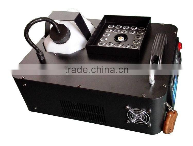 Pro DJ Geyser Geiser RGB CO2 Cannon Pyro Vertical Upward 24*3W LED Tri 1500W Disco Smoke Fog Machine