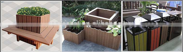 Embossing WPC Decking Board , WPC Crack-Resistant Decking , Composite Wood Boards