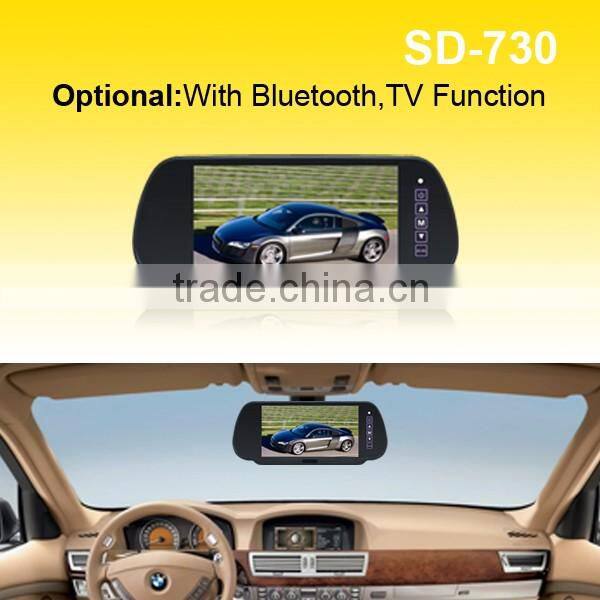 7 Inch TFT LCD Auto Car Rear View Mirror Monitor