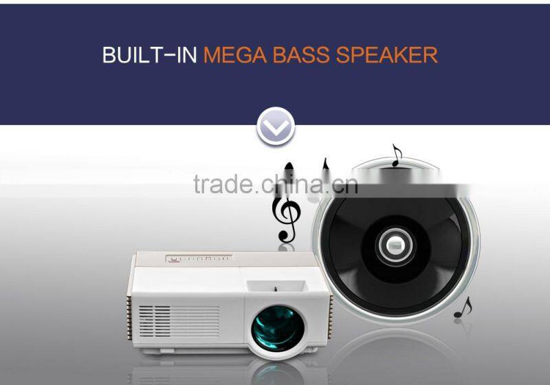 low price mini projector 1500 lumens Full Color LED home cinema projector