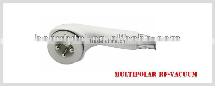 Powerful white color new type handpiece rf cavitation beautydom
