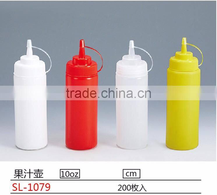 Multifunctional plastic squeeze bottle with dropper cap