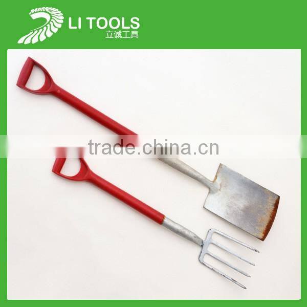 portable hand held floral printing wood handle garden tool