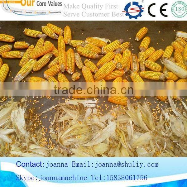 maize peeling thresher with lowest price whatsapp:008615838061756