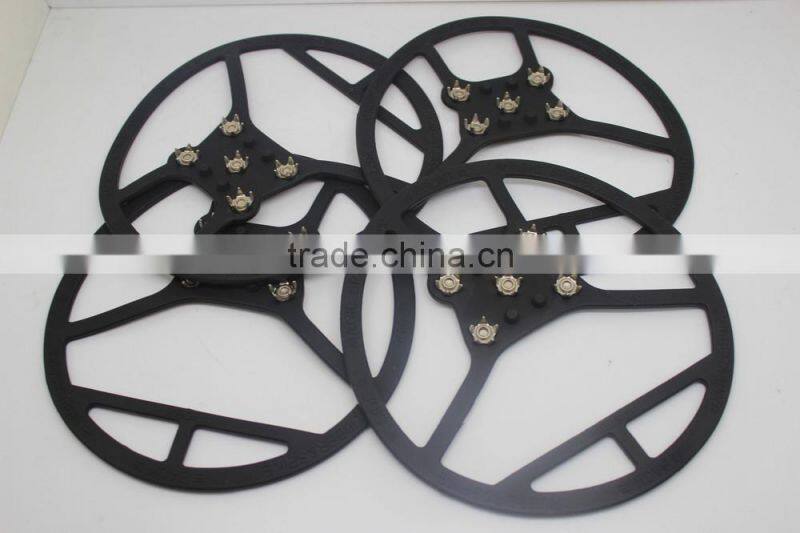 Silicone ice gripper/ice cleats/magic spikes/snow grabber