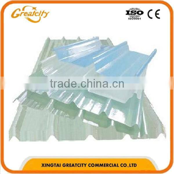 Plane skylight hollow white recyclable sheet