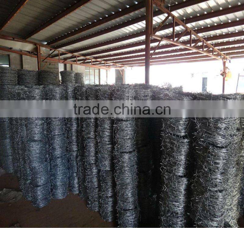 Single strand barbed wire from direct factory