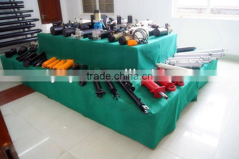 China supplier nonstandard customized small portable single acting welded hydraulic cylinder