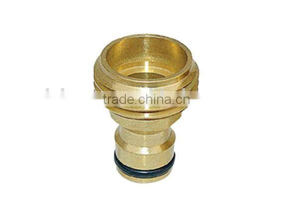2015 3/4'' & 1/2'' BRASS MALE HOSE ADAPTOR/GARDEN HOSE CONNECTOR